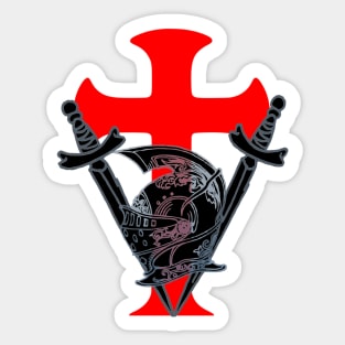 Medieval Knight Sticker